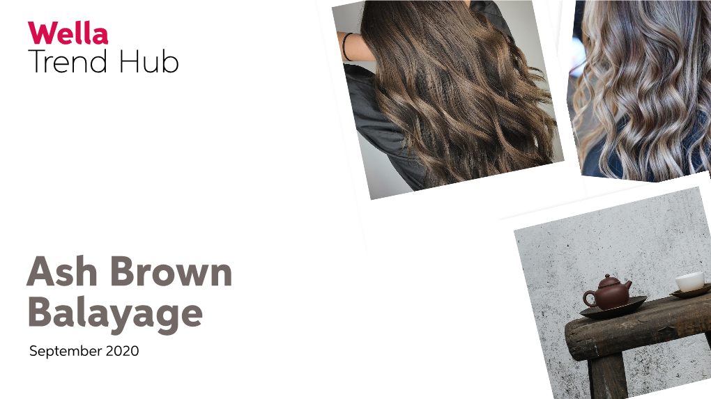 September 2020 Ash Brown Balayage on Social Media