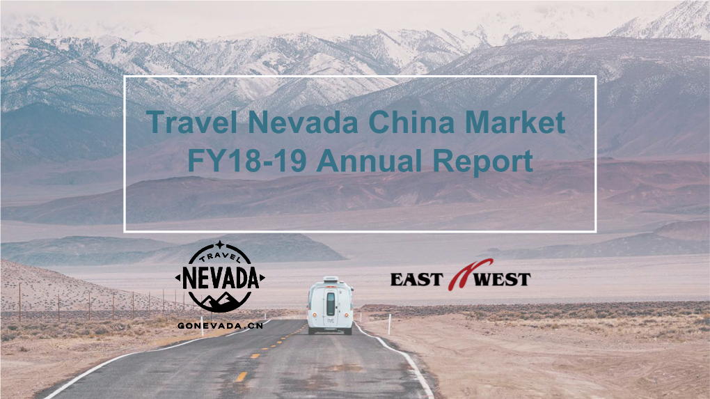 Travelnevada Annual Report FY18-19