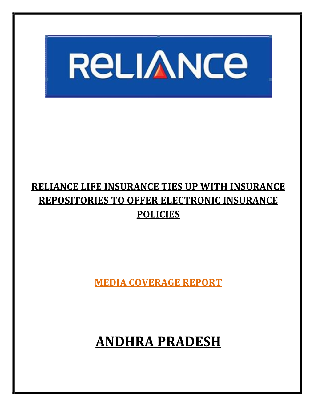 RLI-Electronic Insurance Coverage Report-Andhra Pradesh