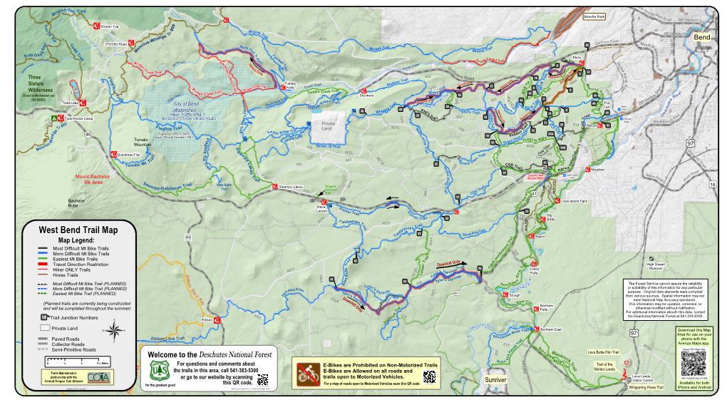 West Bend Trails Map (PDF)