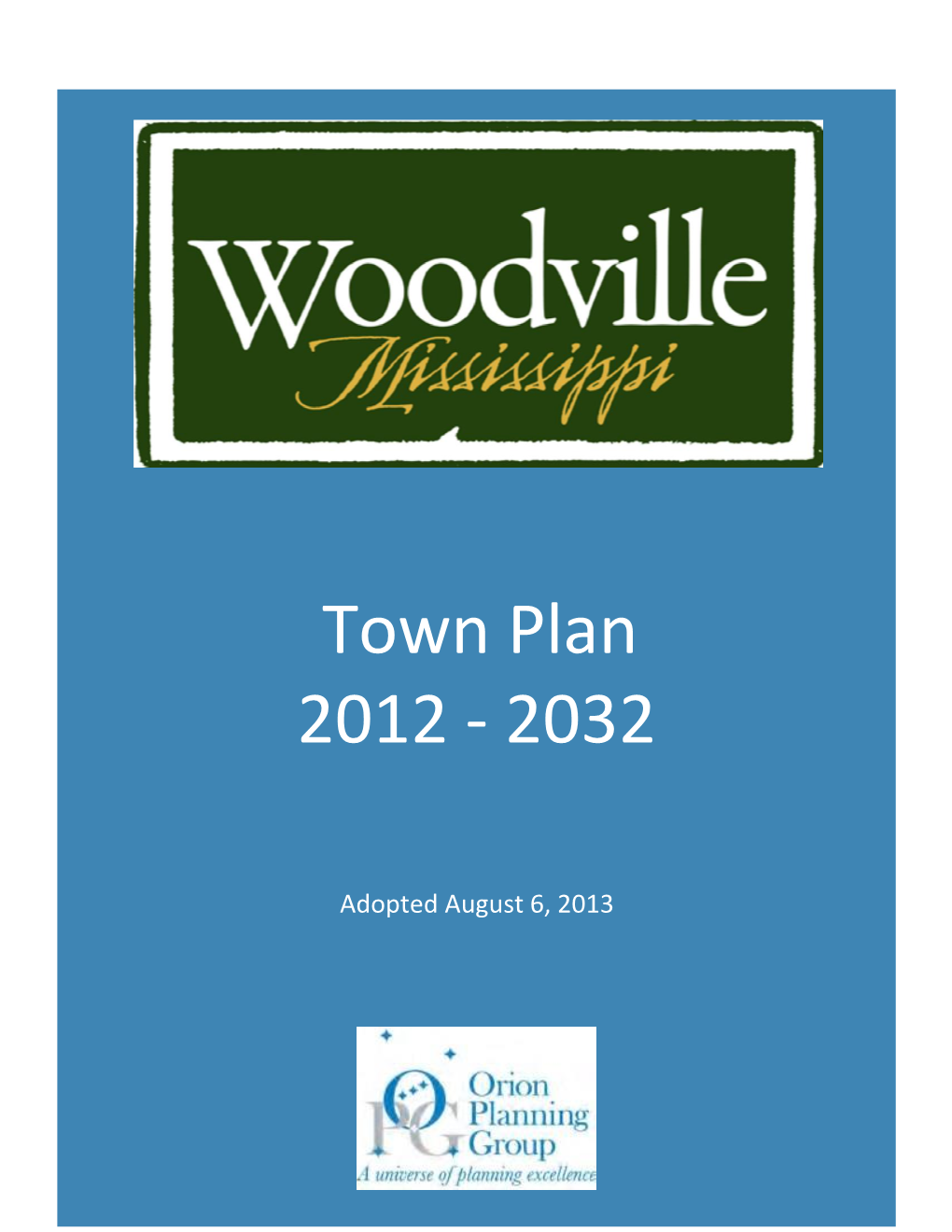 Town Plan 2012