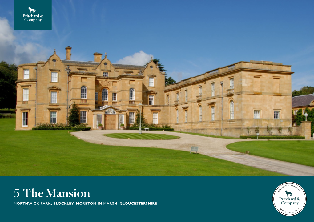 5 the Mansion NORTHWICK PARK, BLOCKLEY, MORETON in MARSH, GLOUCESTERSHIRE