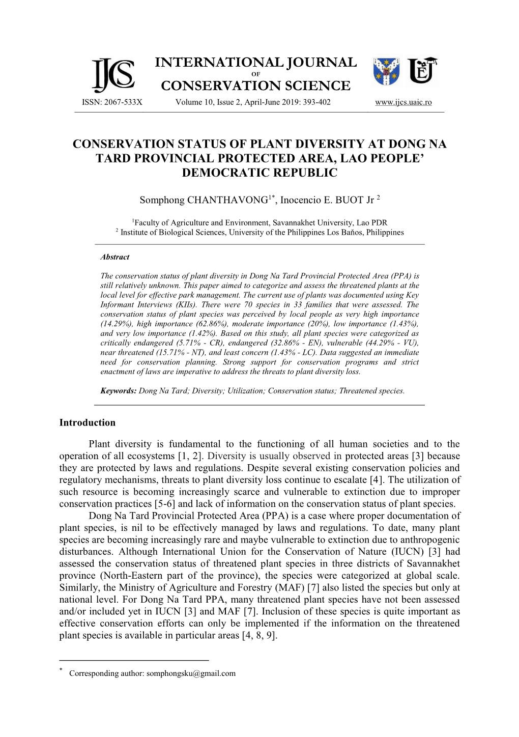 IJCS-19-36 Chanthavong.Pdf