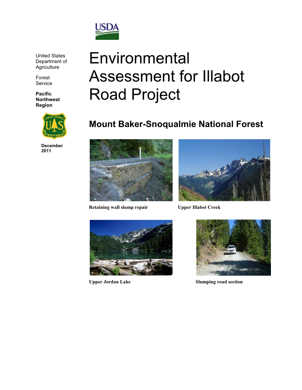 Environmental Assessment for Illabot Road Project
