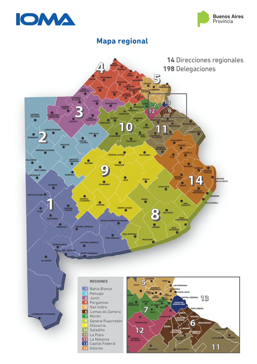 Mapa Regional