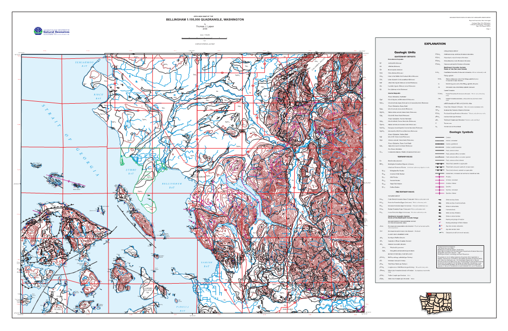 Geologic Map of the Washington Division of Geology and Earth Resources