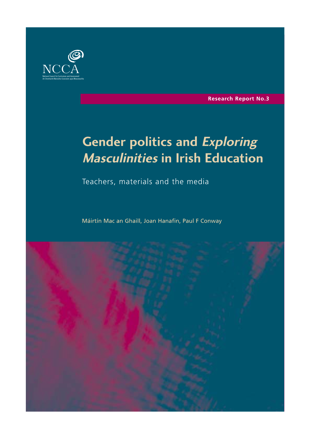 Gender Politics and Exploring Masculinities in Irish Education