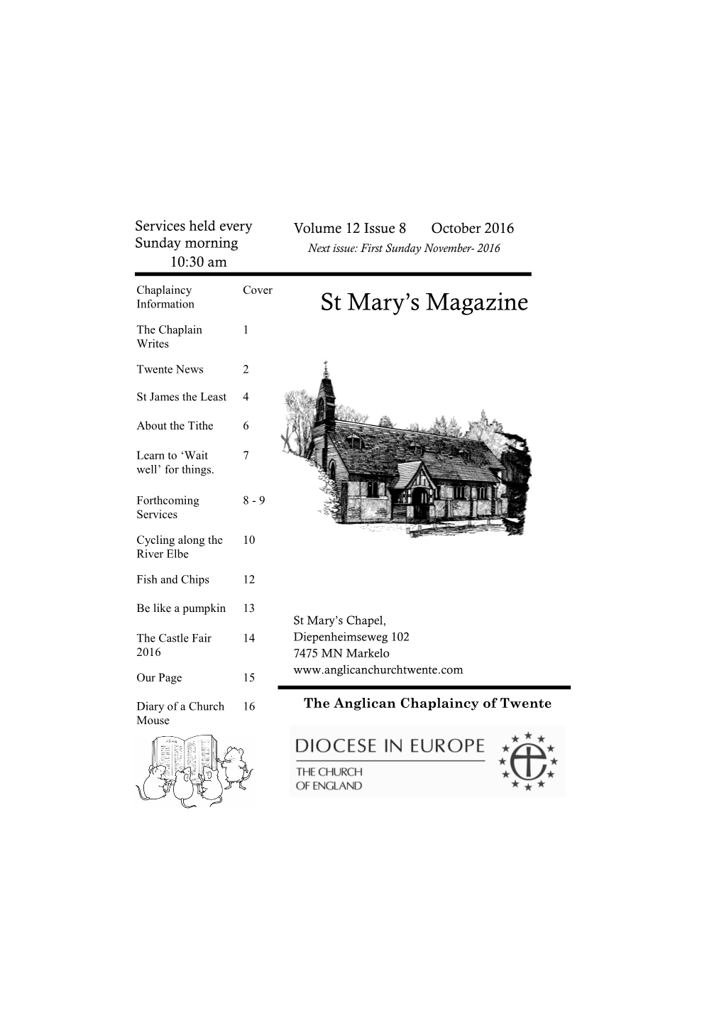 St Mary's Magazine