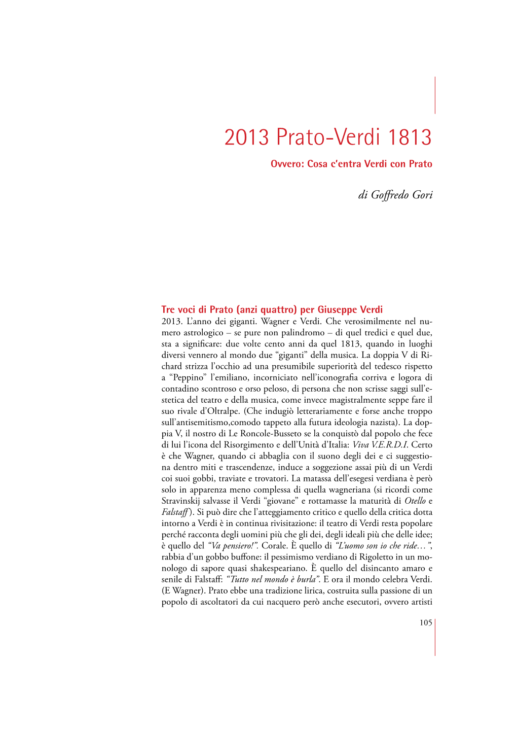 2013 Prato-Verdi 1813