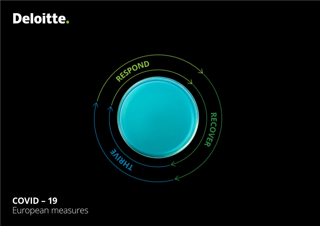 COVID – 19 European Measures Countries