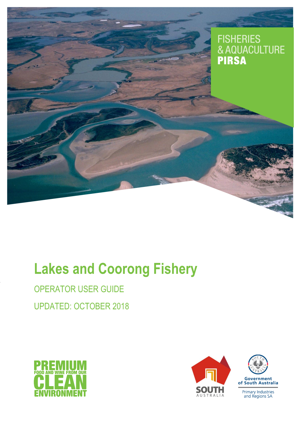 Lakes and Coorong Fishery Operator User Guide