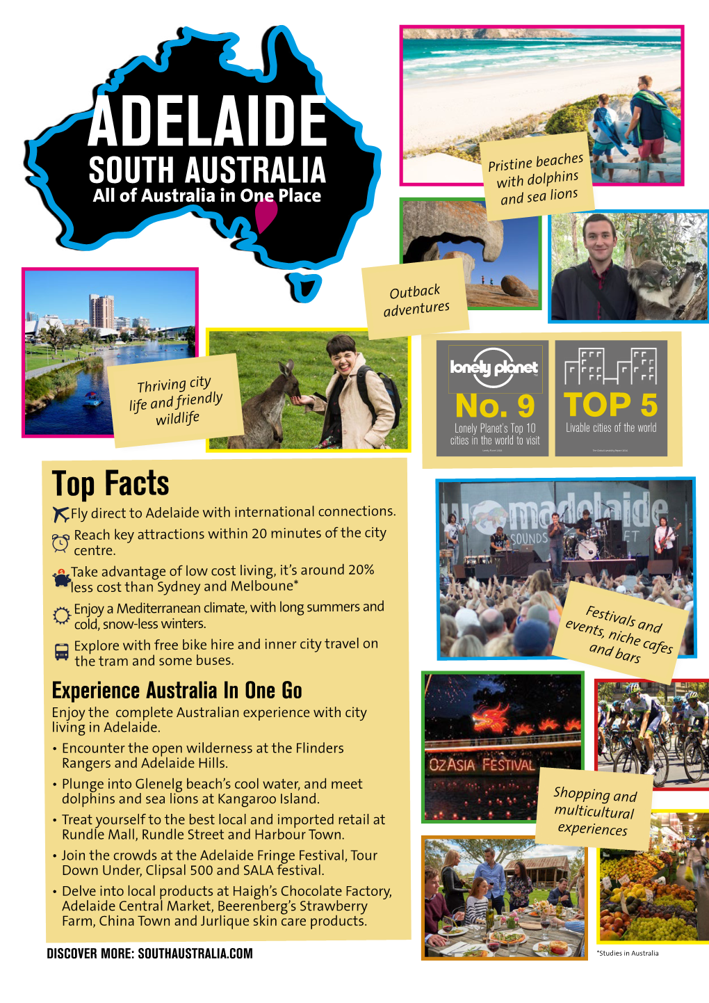 Adelaide South Australia. Live and Study at Flinders University