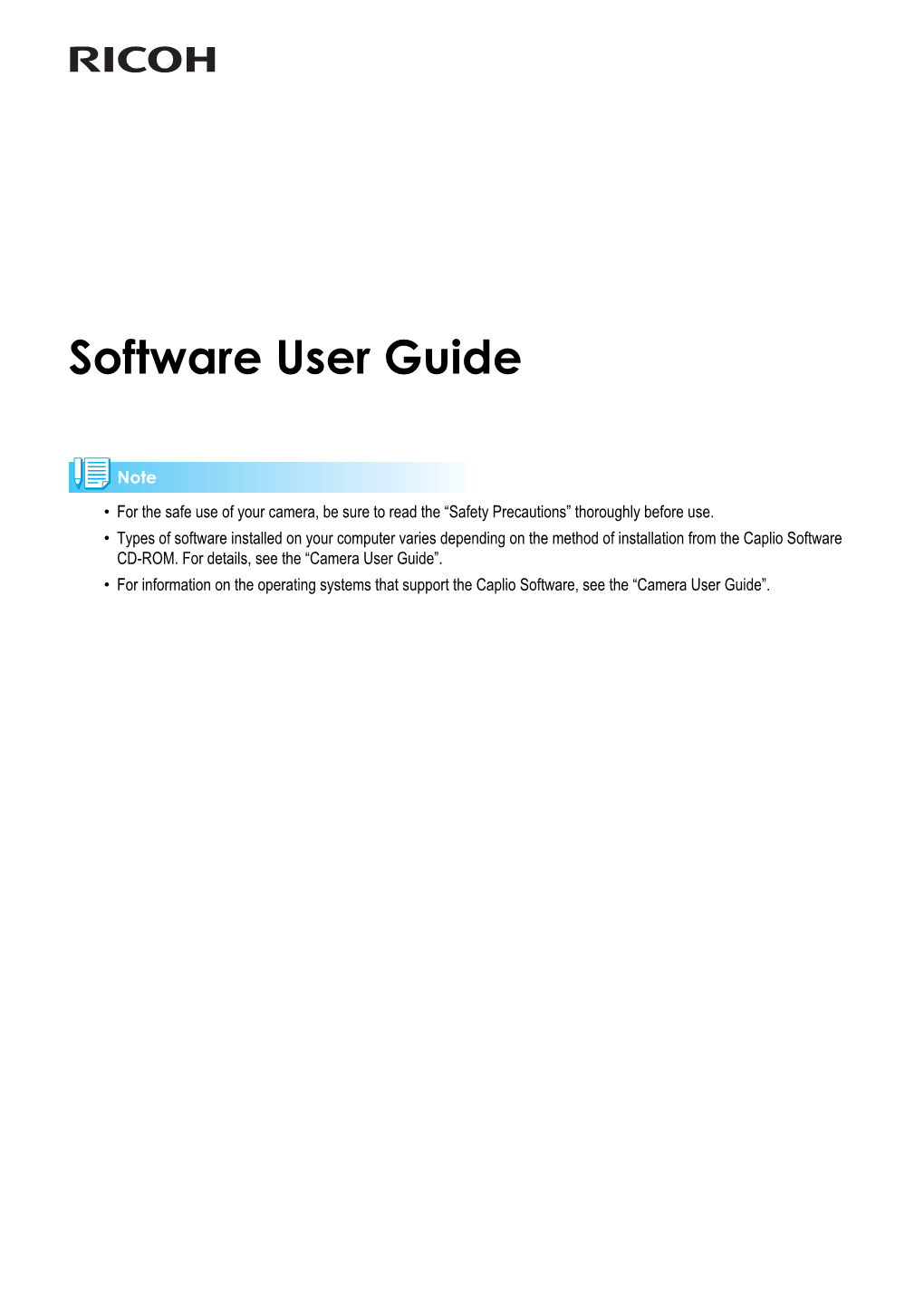 Software User Guide (English)