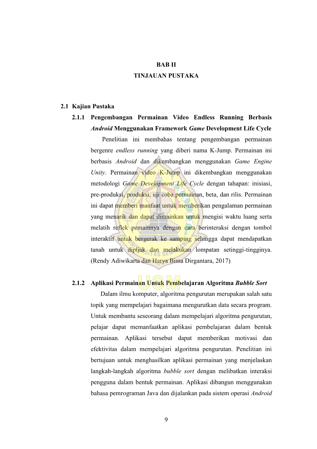 Bab Ii Tinjauan Pustaka