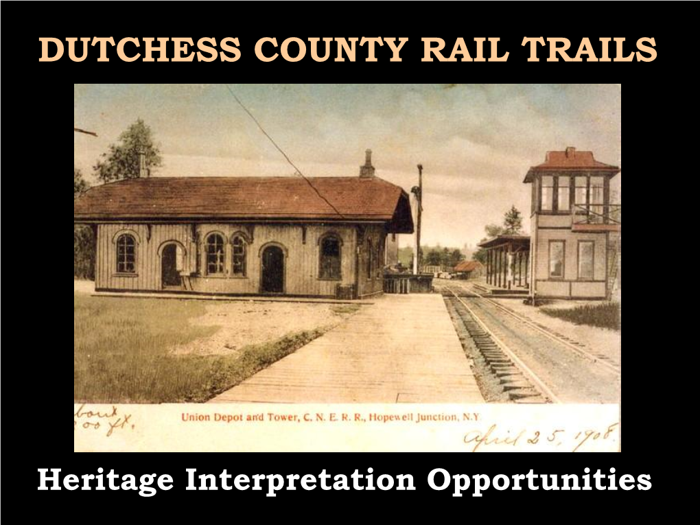 Dutchess County Rail Trails