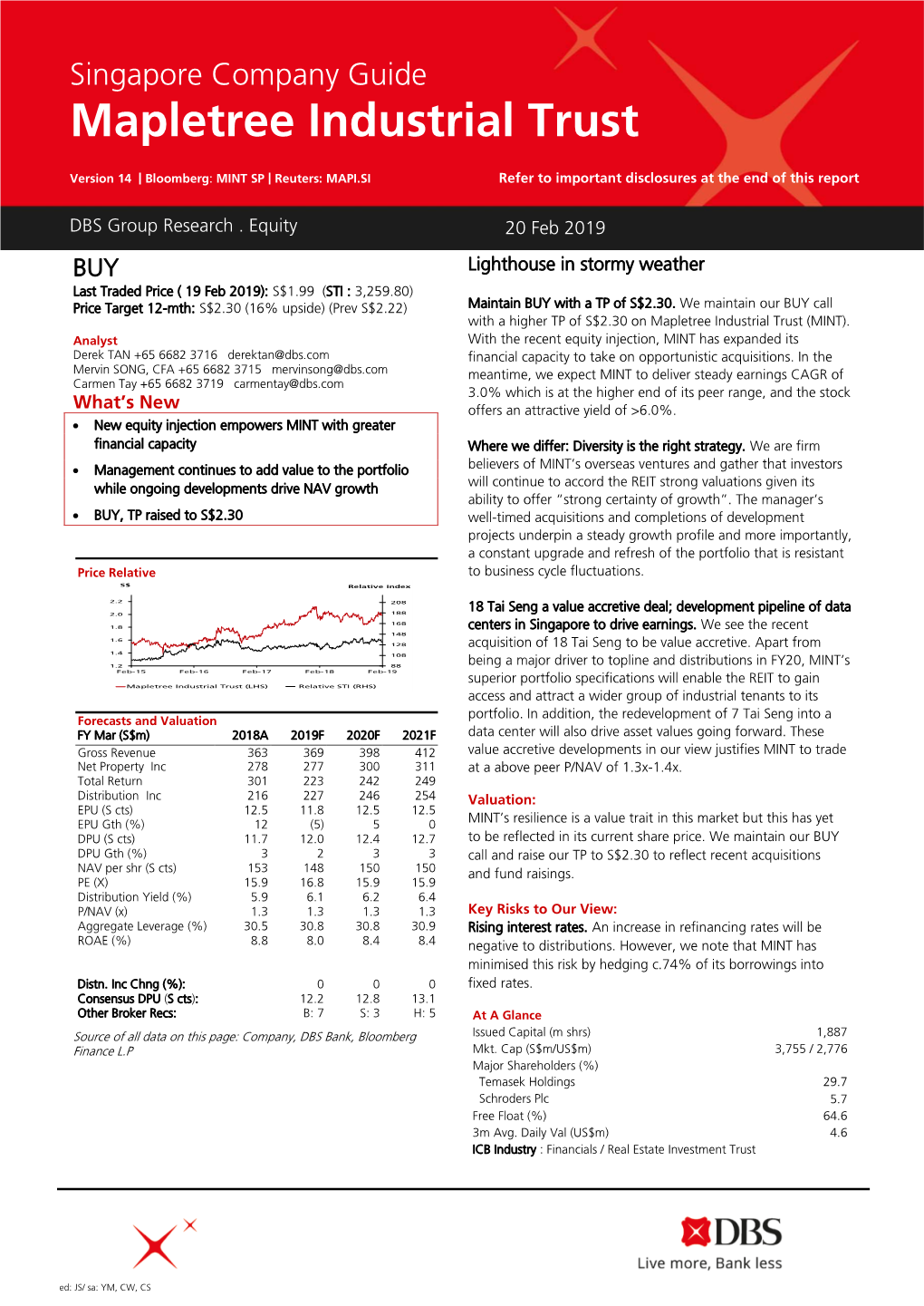 Mapletree Industrial Trust