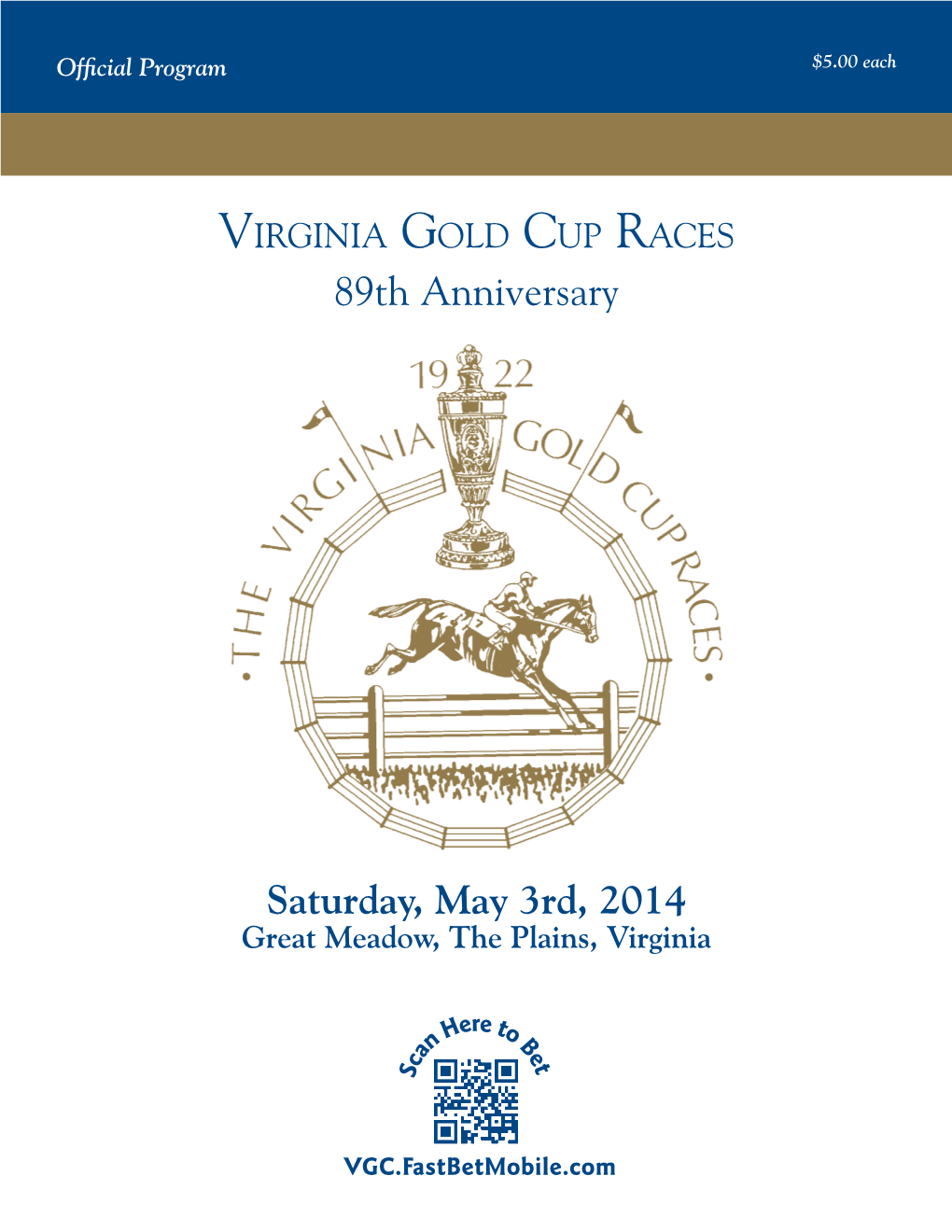 89Th Anniversary Saturday, May 3Rd, 2014