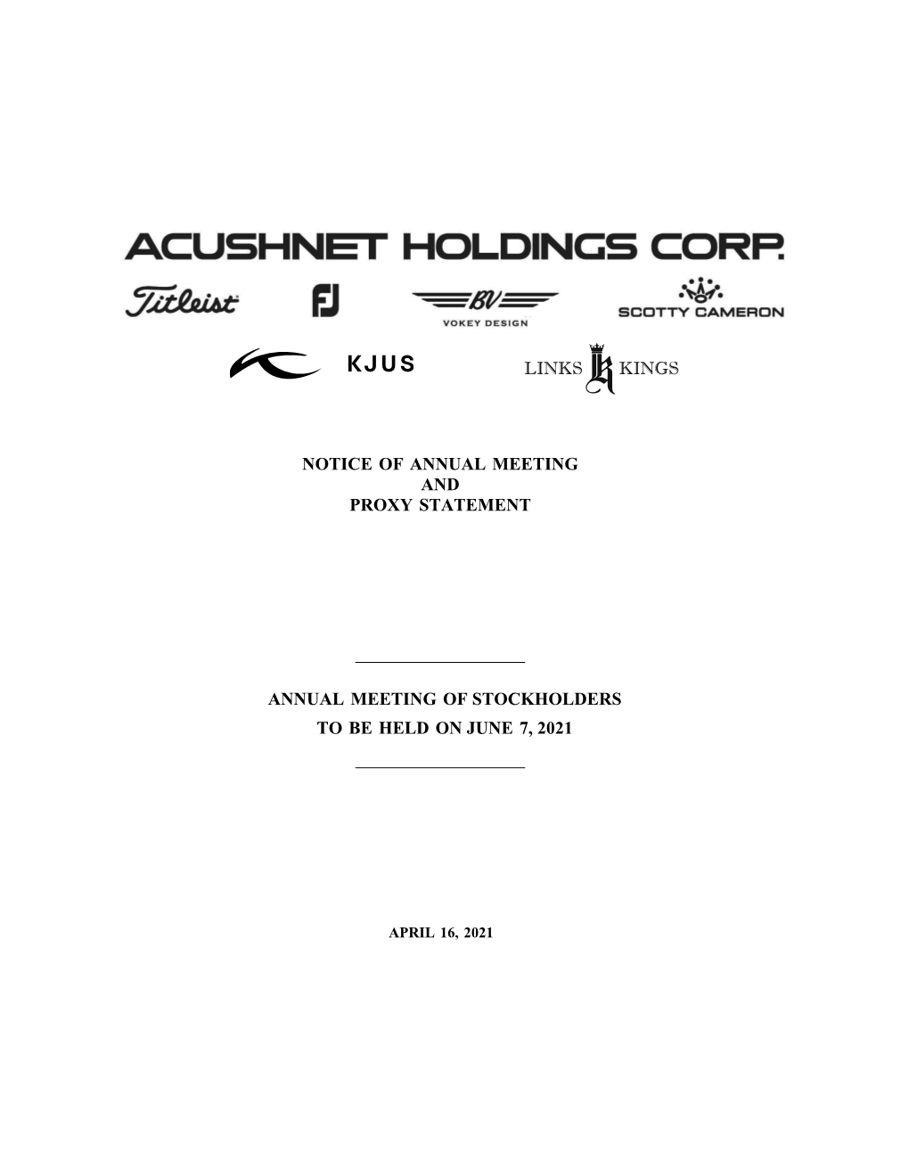 P51452 Acushnet Holdings Corp. Nps 2021 V2