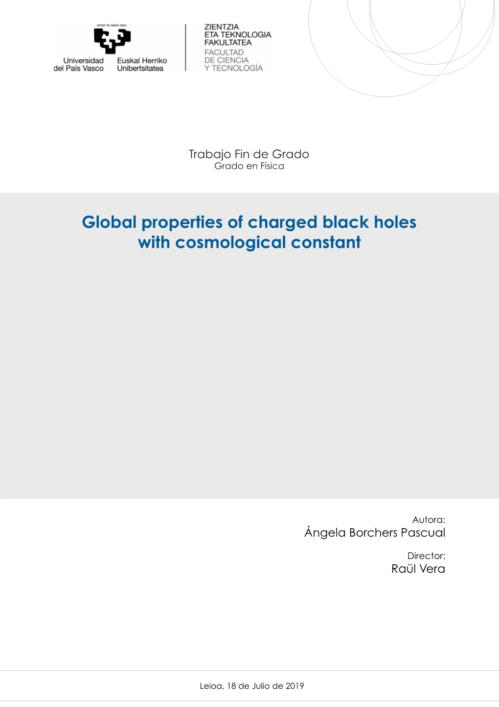 Global Properties of Charged Black Holes with Cosmological Constant