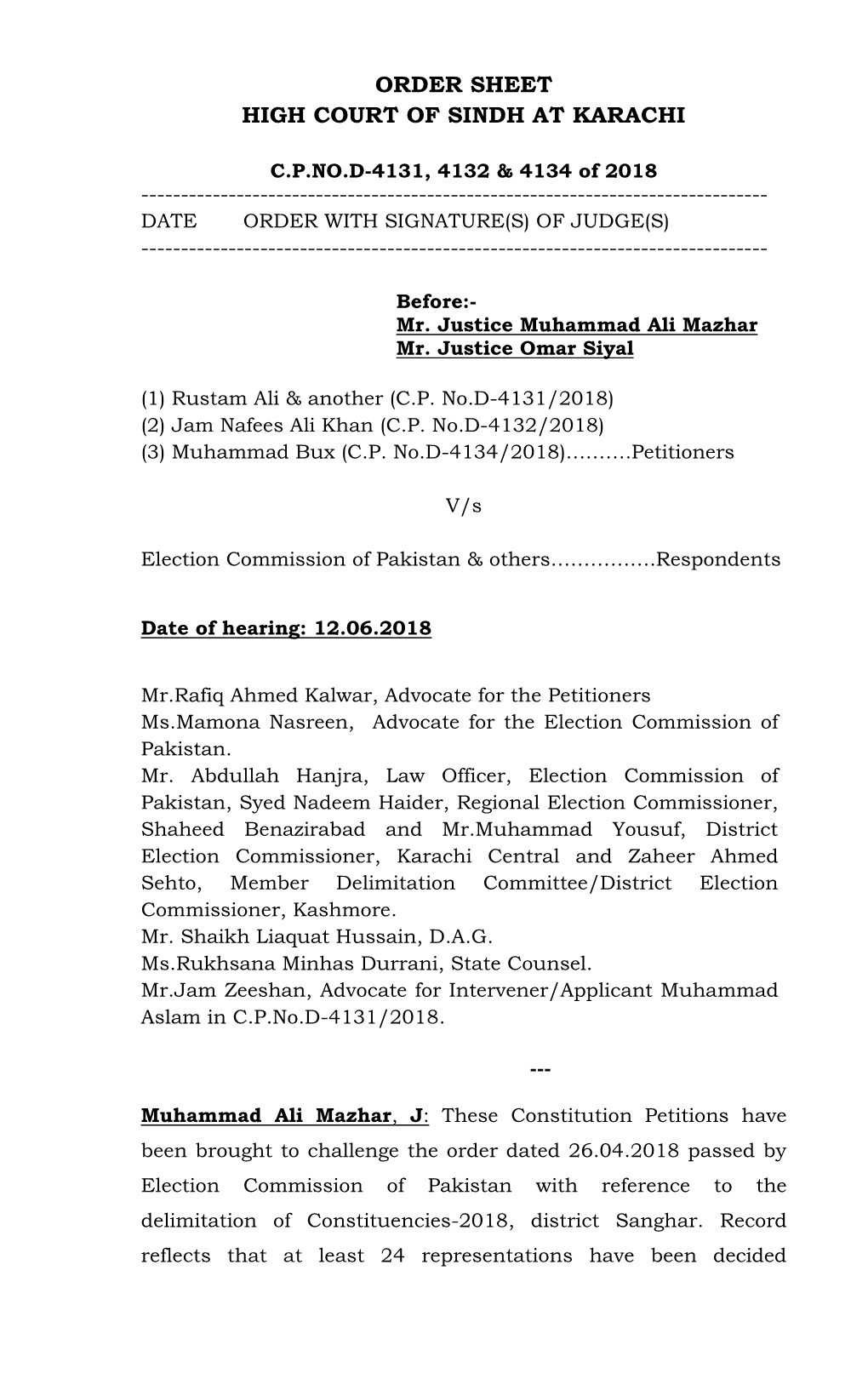 View the Population So That the Constituencies Shall Remain As Close As May Be Practicable to the Quota