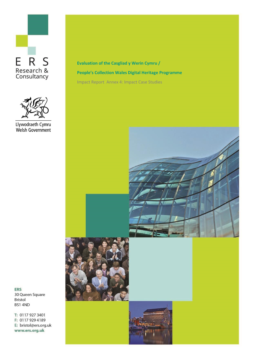 Evaluation of the People's Collection Wales Digital Heritage Programme Impact Report Annex 4