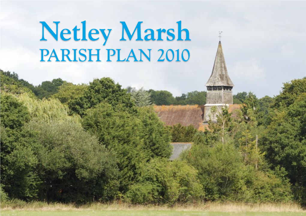 Netley Marsh PARISH PLAN 2010 2 Contents Netley Marsh PARISH PLAN 2010 Introduction