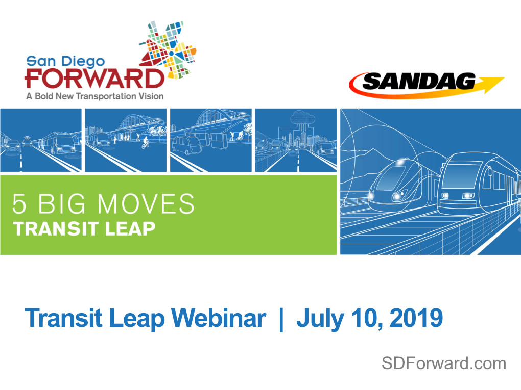 Transit Leap Webinar | July 10, 2019