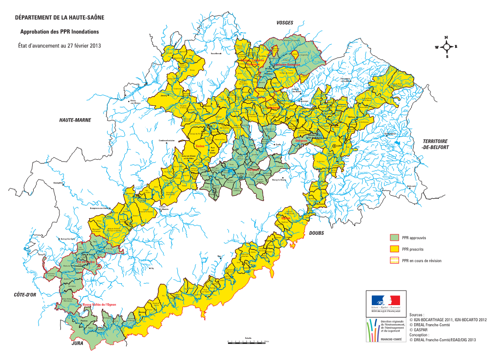 DÉPARTEMENT DE LA HAUTE-SAÔNE Approbation Des