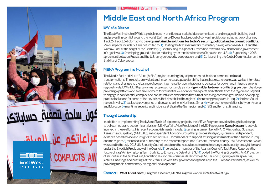 Middle East and North Africa Program