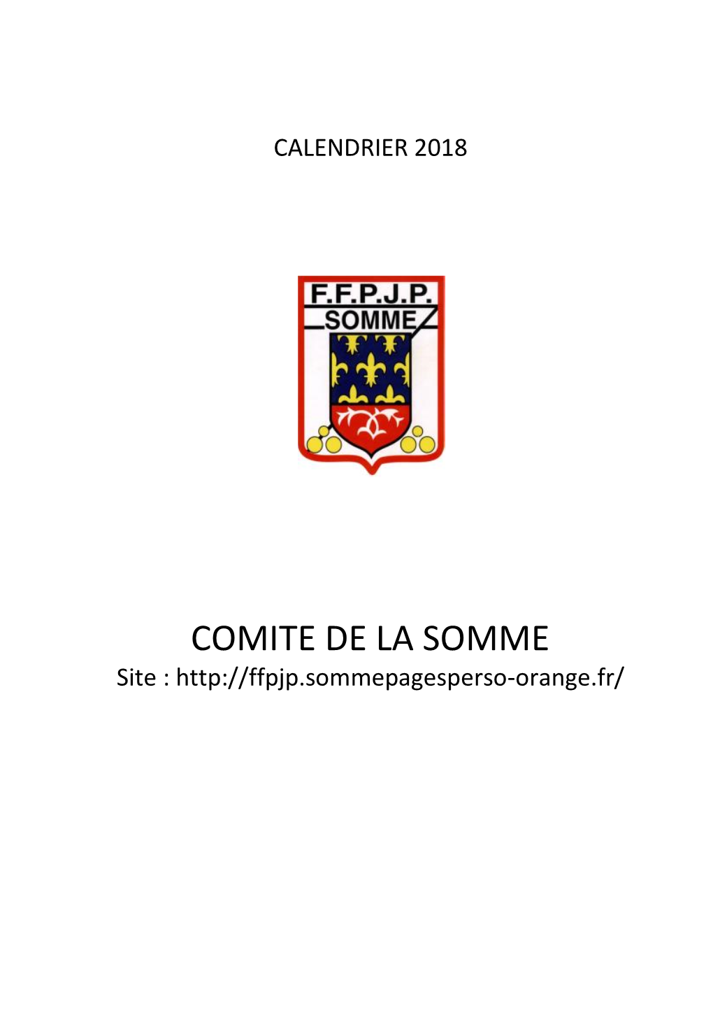 COMITE DE LA SOMME Site