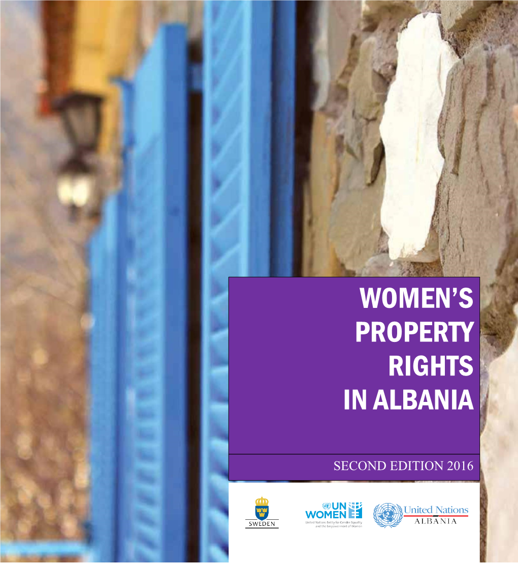 Women's Property Rights in Albania