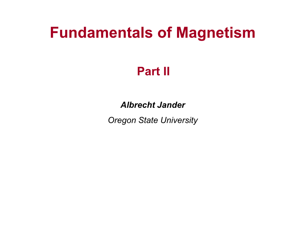 Magnetic Dipole Field