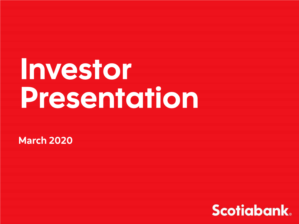 Investor Presentation