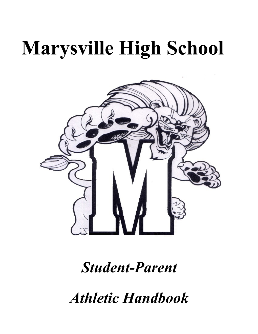 MHS Student-Parent Athletic Handbook