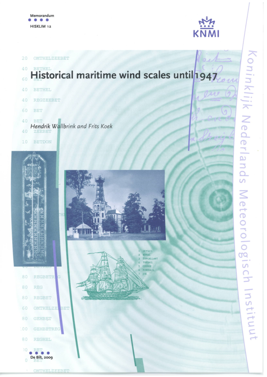 Historical Maritime Wind Scales Until 1947