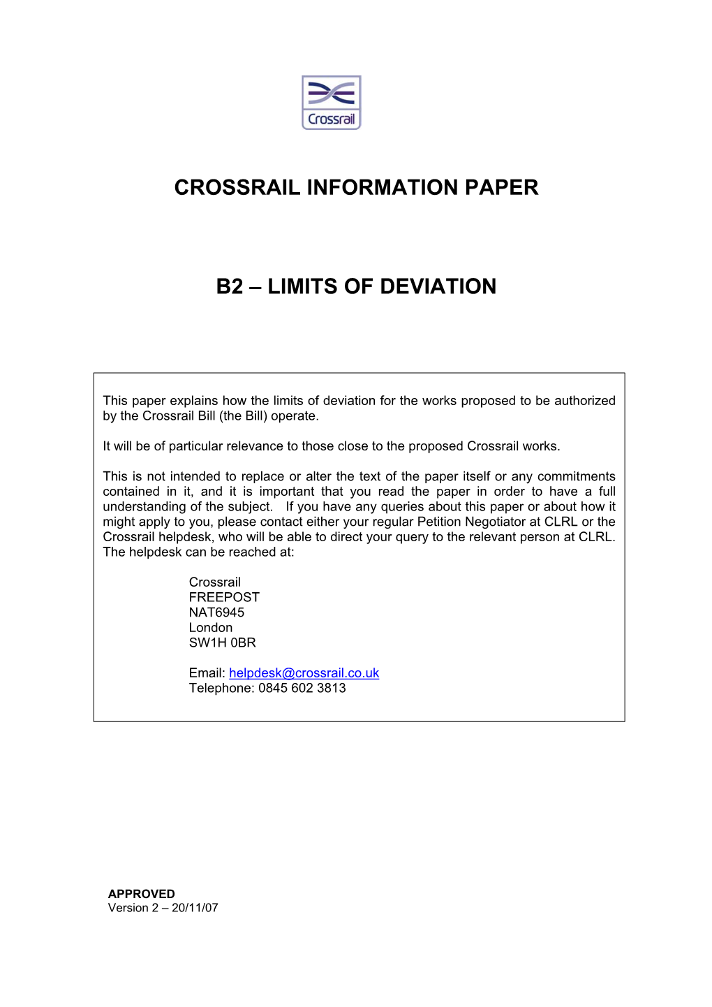 Limits of Deviation