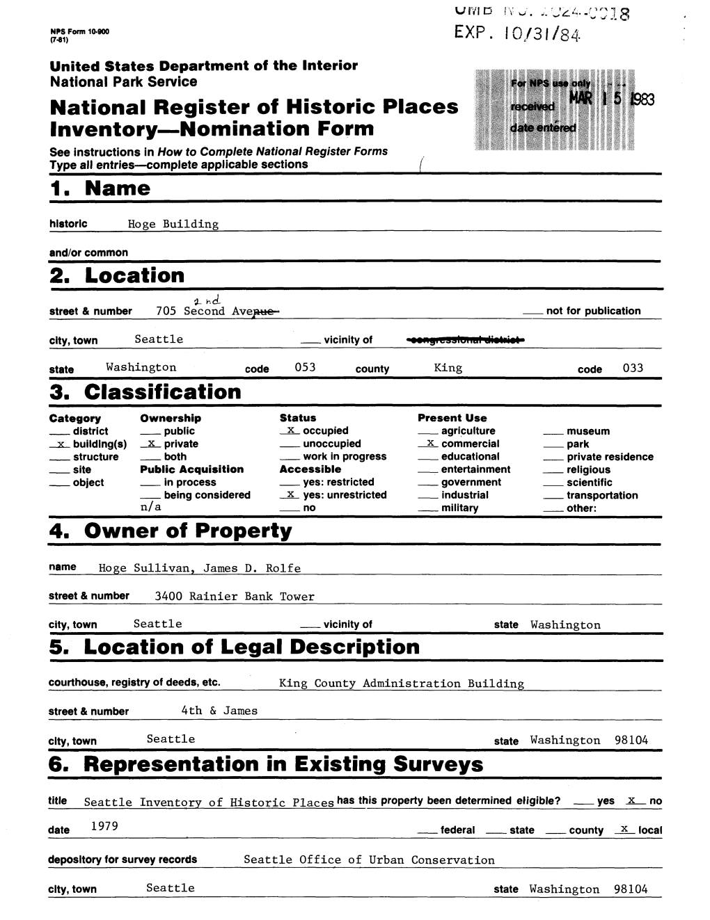 12. State Historic Preservation Officer Certification