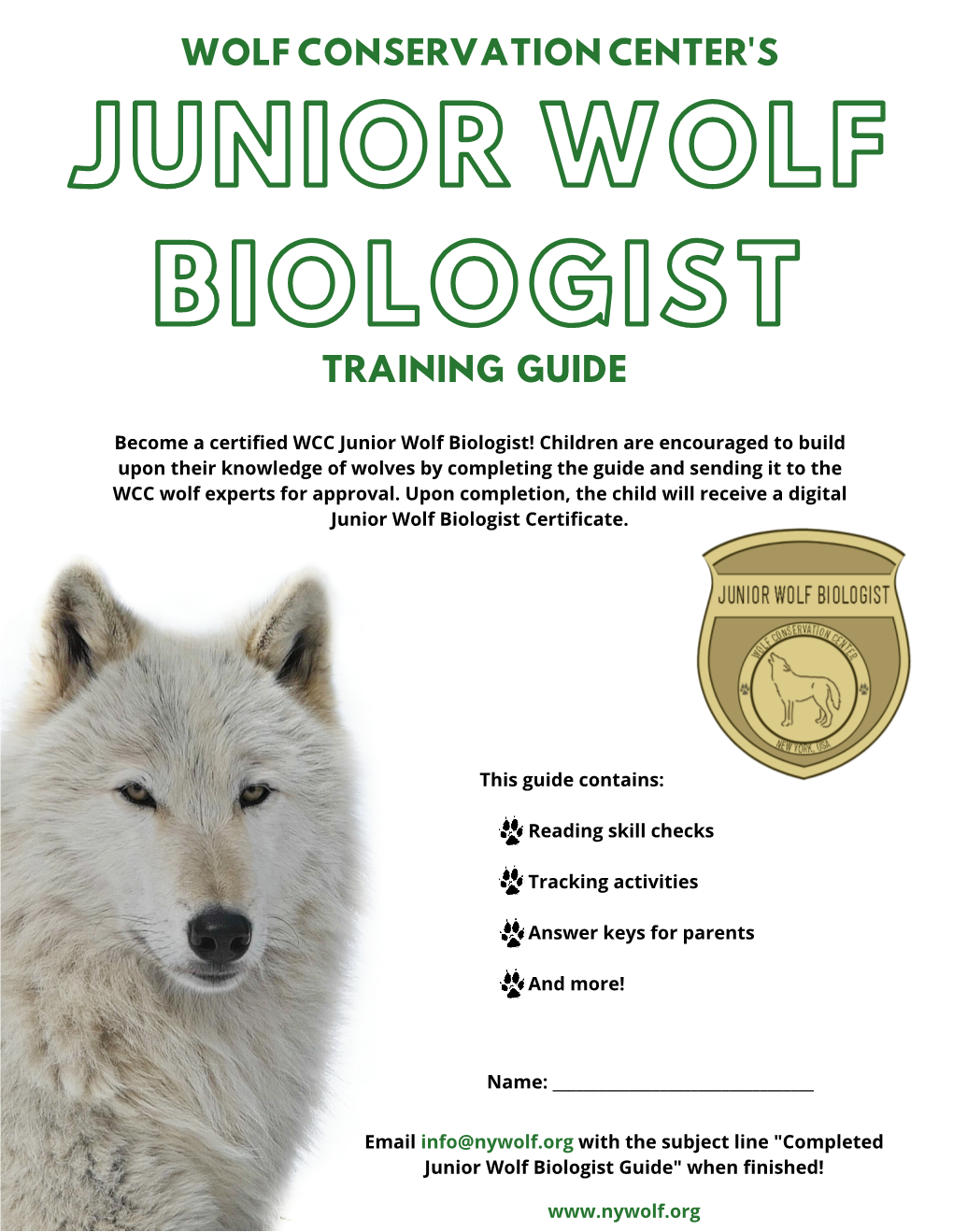 JR Biologist Guide Cover