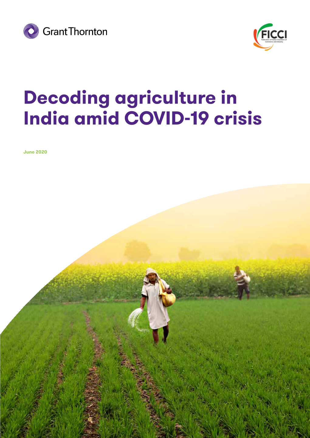 Decoding Agriculture in India Amid COVID-19 Crisis