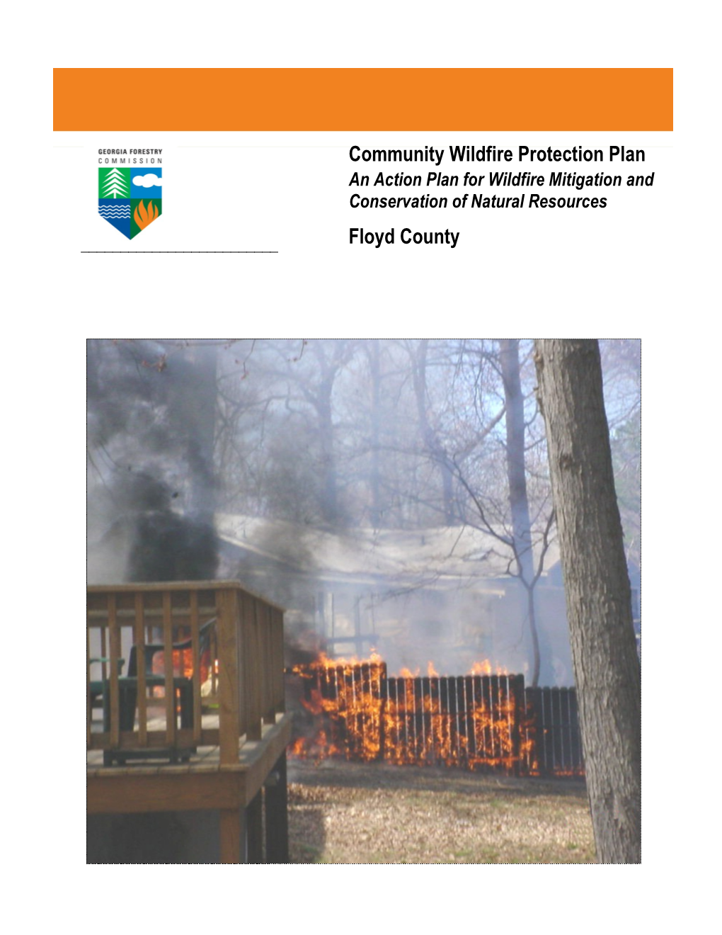 Community Wildfire Protection Plan Floyd County Y Wildfire Protection Plan