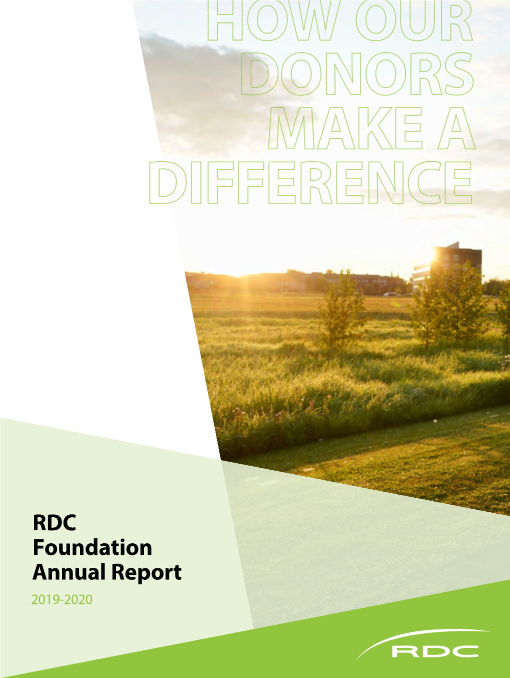 RDC Foundation Annual Report 2019-2020