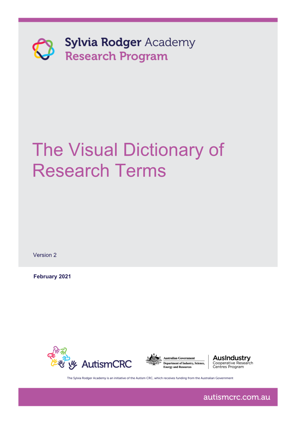 The Visual Dictionary of Research Terms