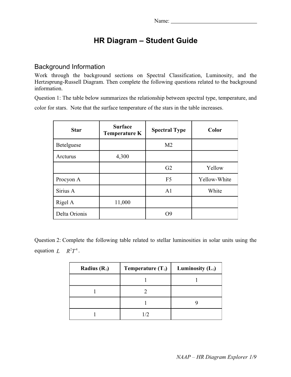 Planetary Orbit Simulator Student Guide s2