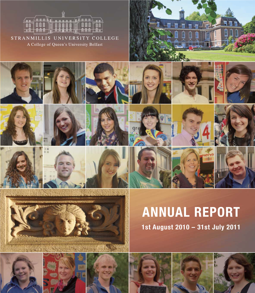 ANNUAL REPORT 1St August 2010 – 31St July 2011 CONTENTS