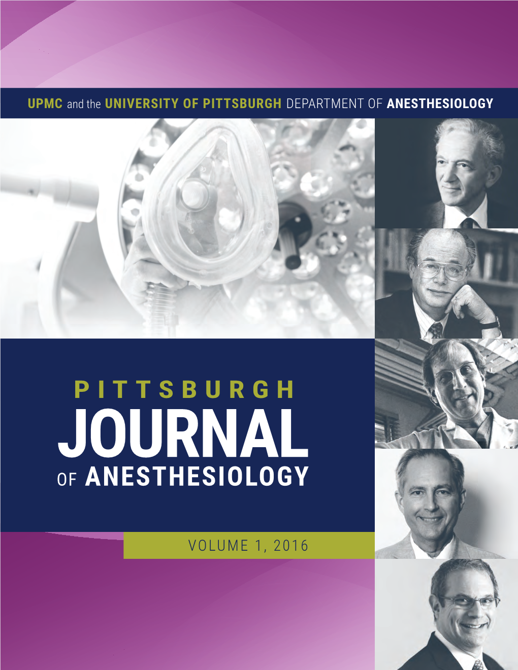 Pittsburgh Journal of Anesthesiology, 2016