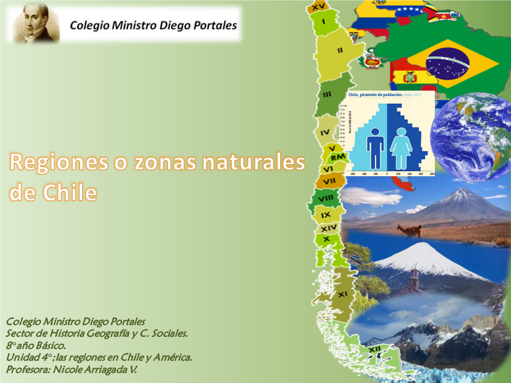 ( 8 )Regiones Naturales Y Culturales De Chile