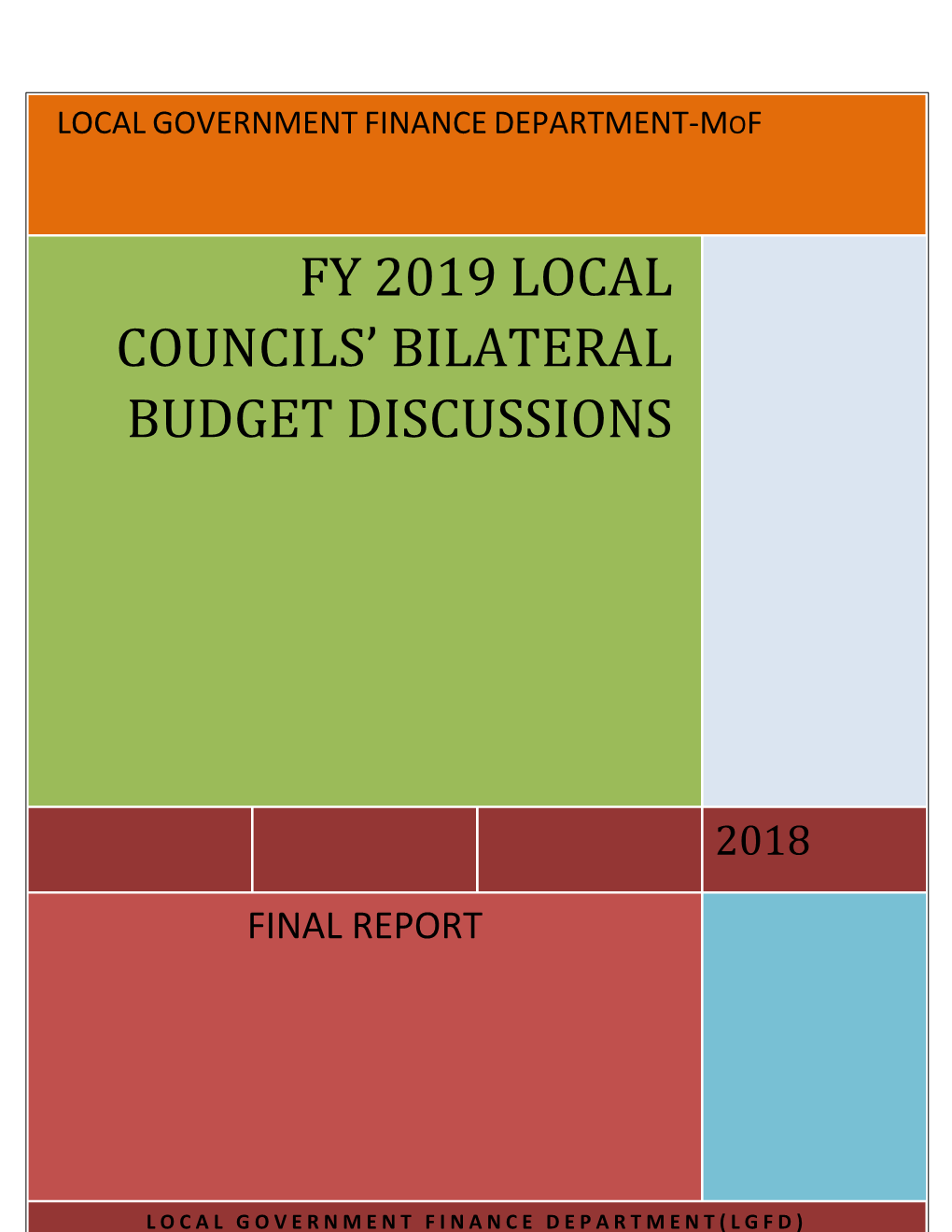 Fy 2019 Local Councils' Bilateral Budget Discussions
