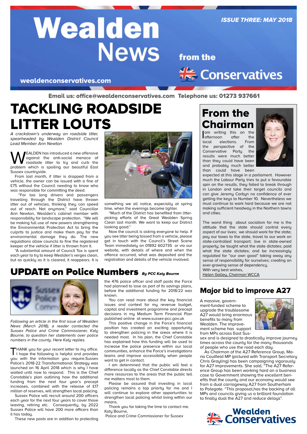 Tackling Roadside Litter Louts