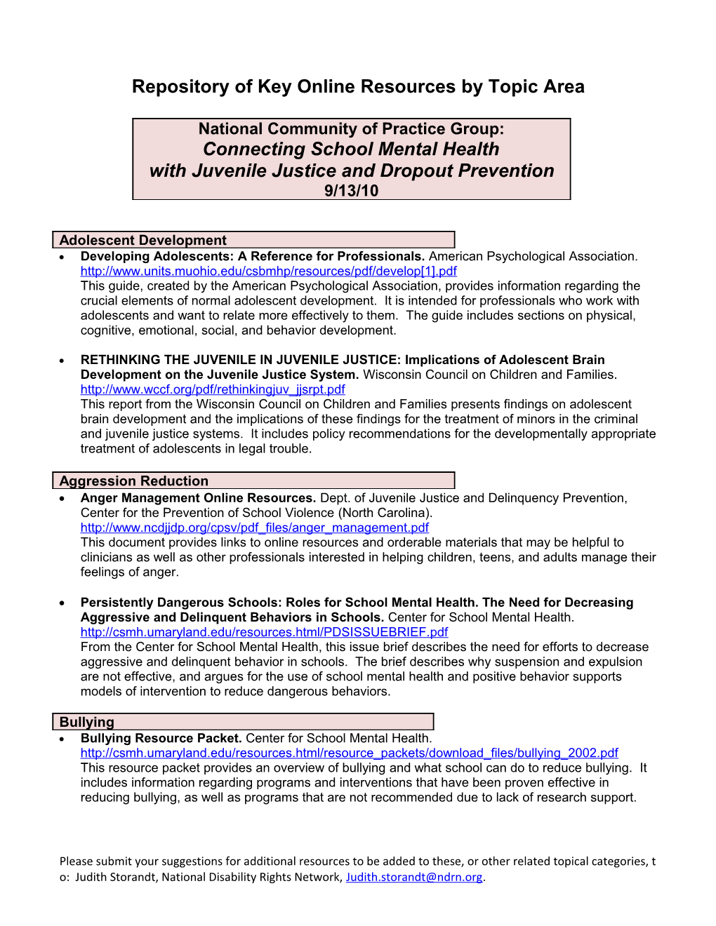 14Th Annual Conference On Advancing School Mental Health