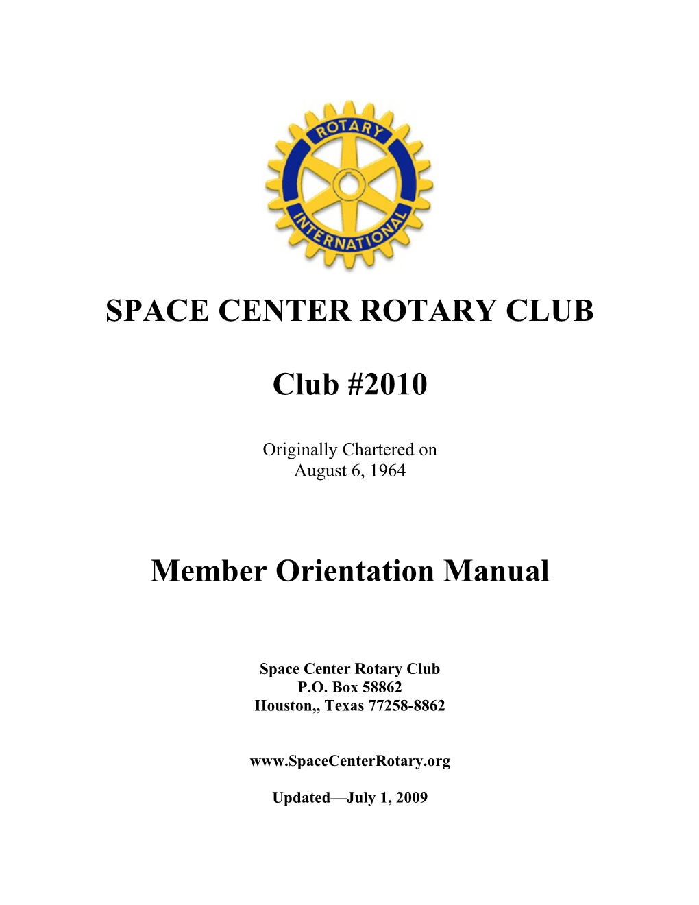 Space Center Rotary Club